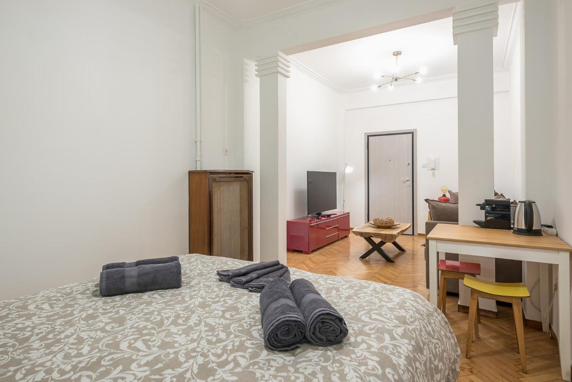 Stylish Luxury Apartment At Ampelokipi Metro Station Athens Exterior photo